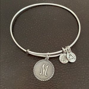 Alex and Ani Bangle “M” initial